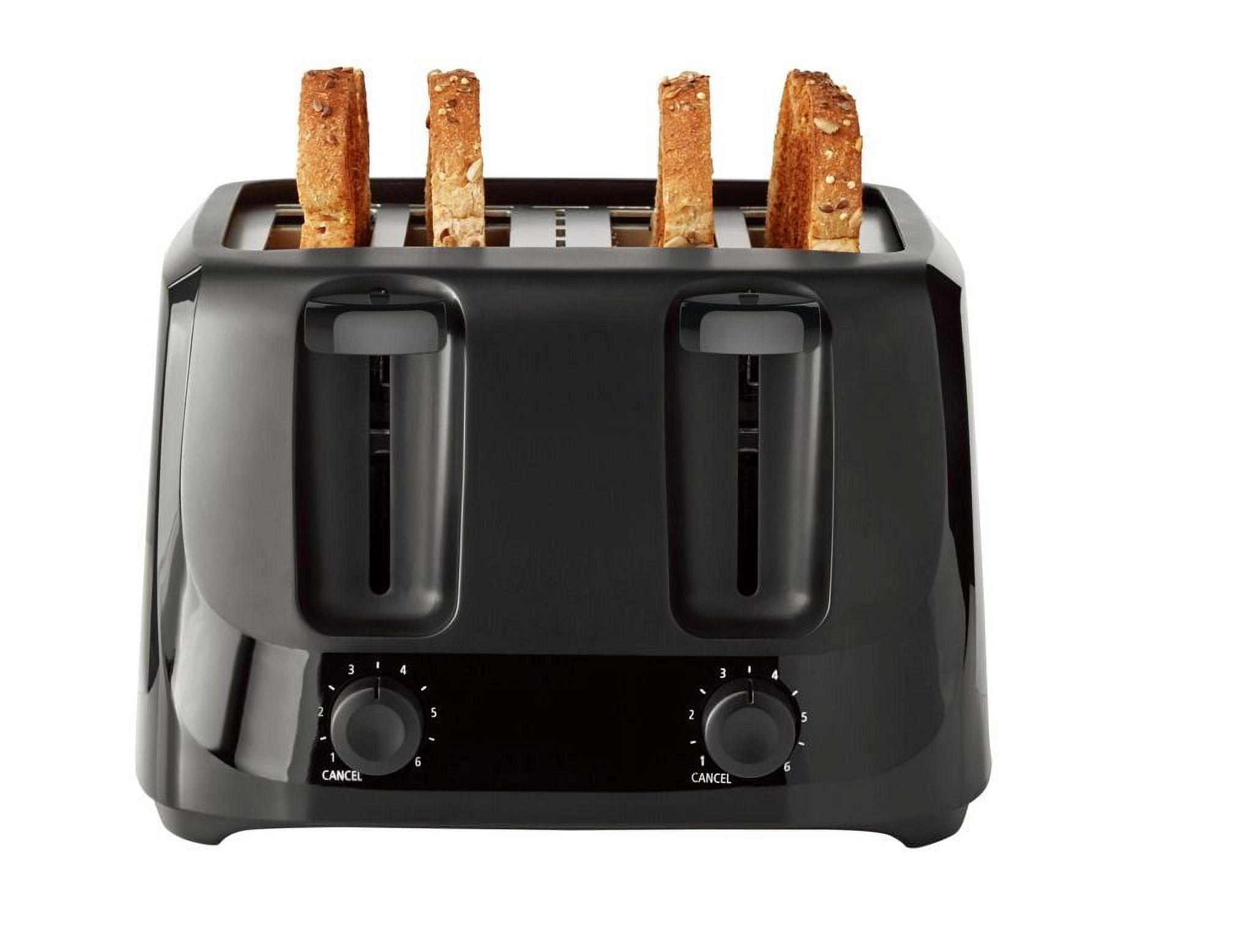 4-Slice Toaster Black with 6 S - Toaster 4 Slice 评论和价格