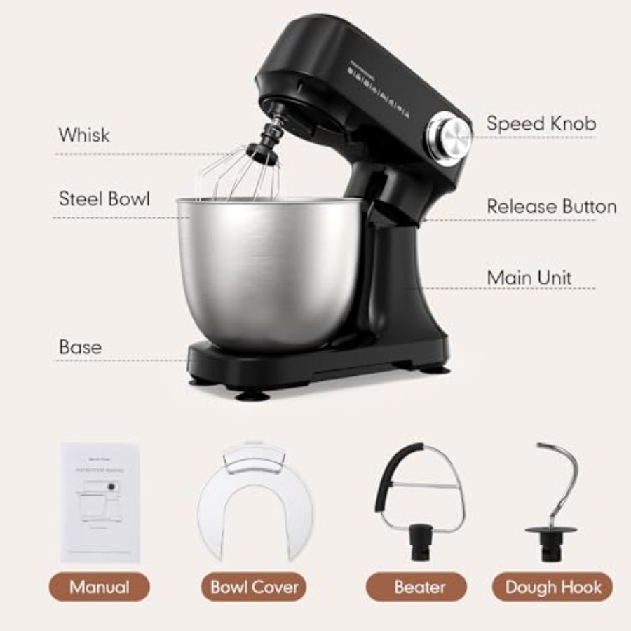 Stand Mixer 4.8 Qt Electric Fo - Kitchen Appliances Restaurant 评论和价格