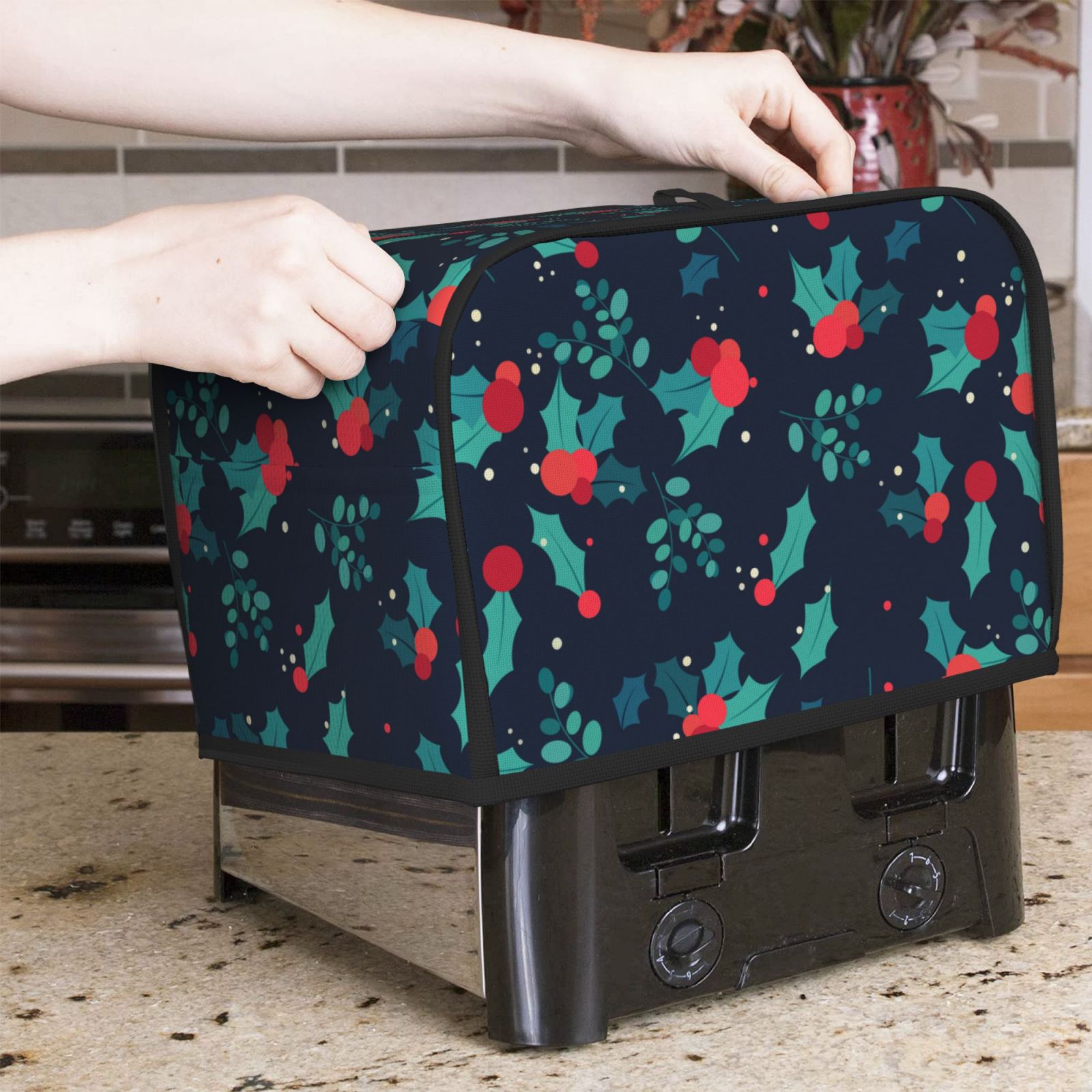 Christmas Fruit Print 2 Slice  - Toaster 4 Slice 评论和价格