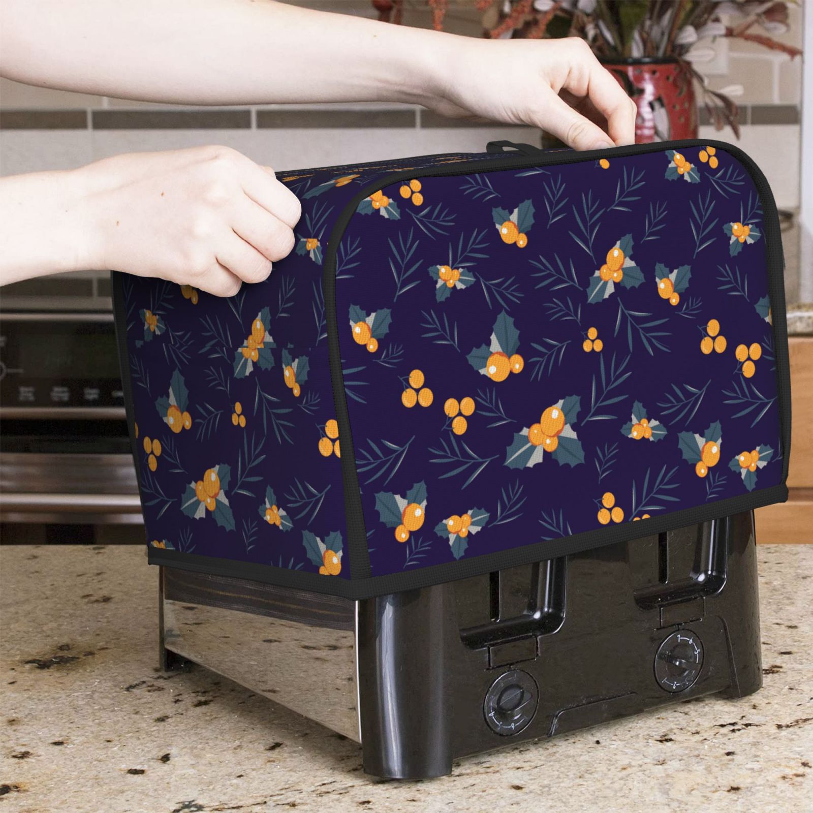 Christmas Fruit Print 2 Slice  - Toaster 4 Slice 评论和价格