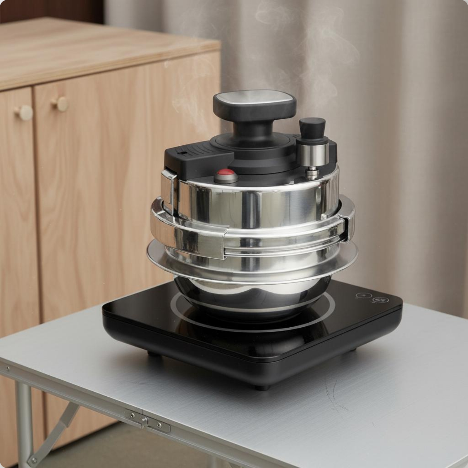 Portable Pressure Cooker Cookt - Induction Cooktop Portable 评论和价格