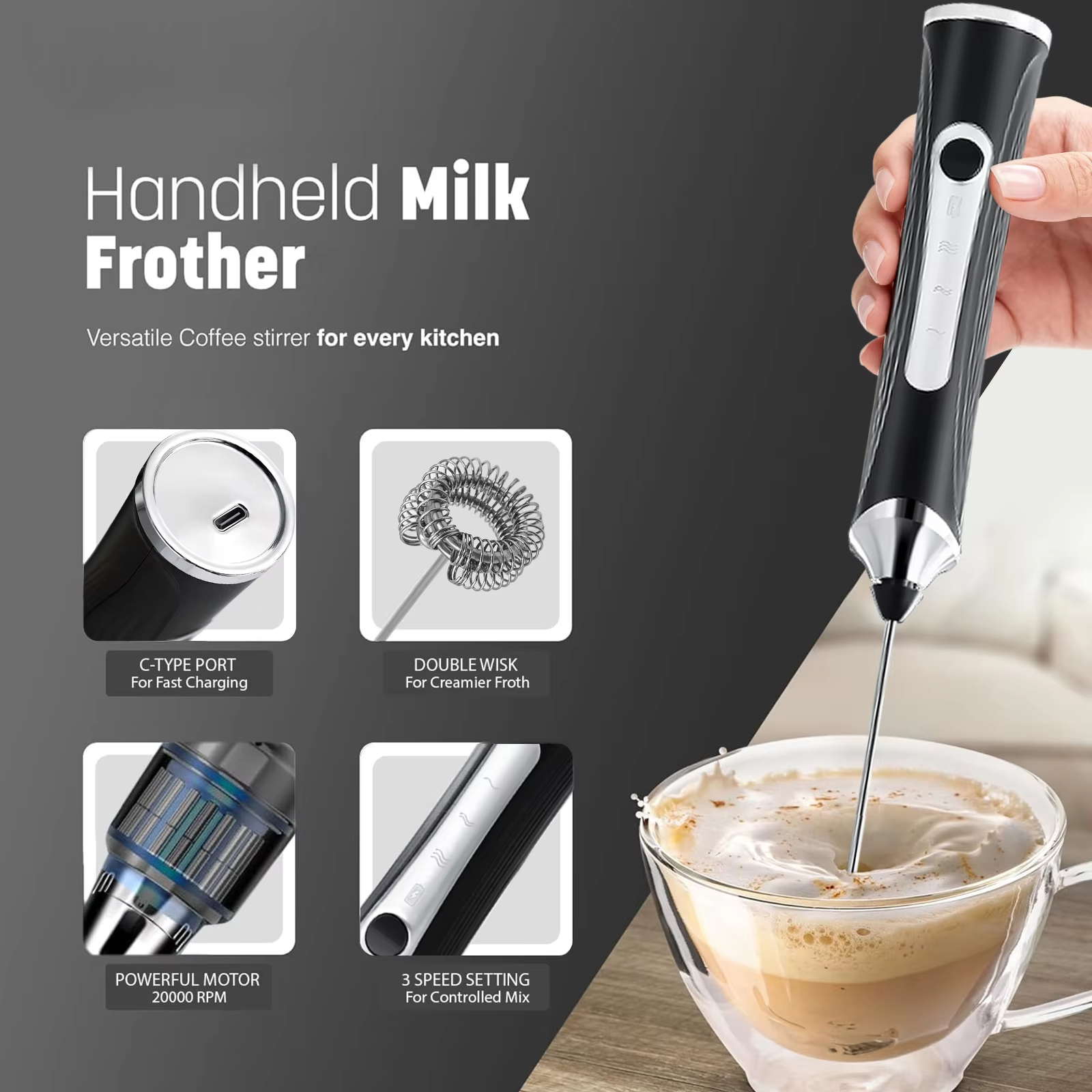 Electric milk frother, milk co - Kitchen Appliances Restaurant 评论和价格