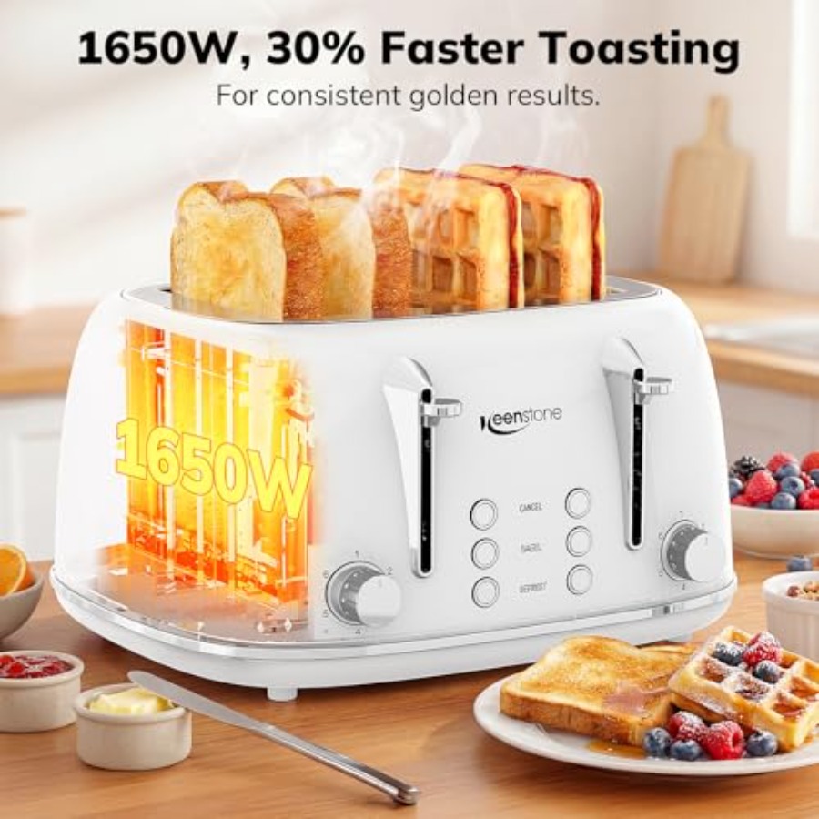 Toaster 4 Slice Retro Stainles - Toaster 4 Slice 评论和价格