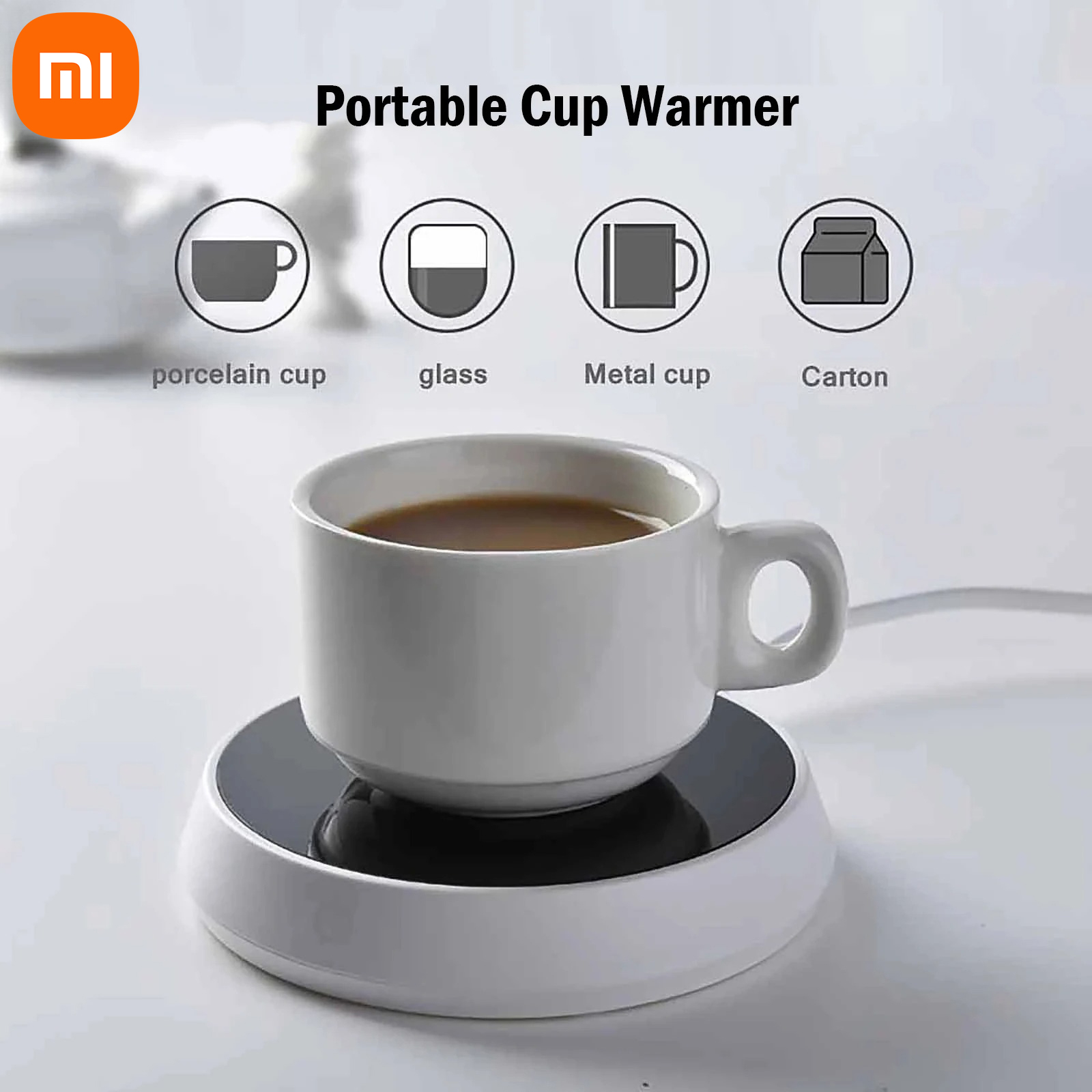 Xiaomi Mug Heater Coffee Mug C - Induction Cooktop Portable 评论和价格