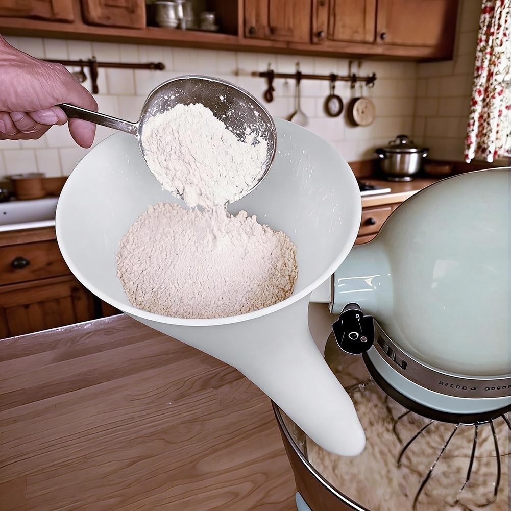 Spill Proof Flour Funnel for 5 - Kitchen Appliances Restaurant 评论和价格