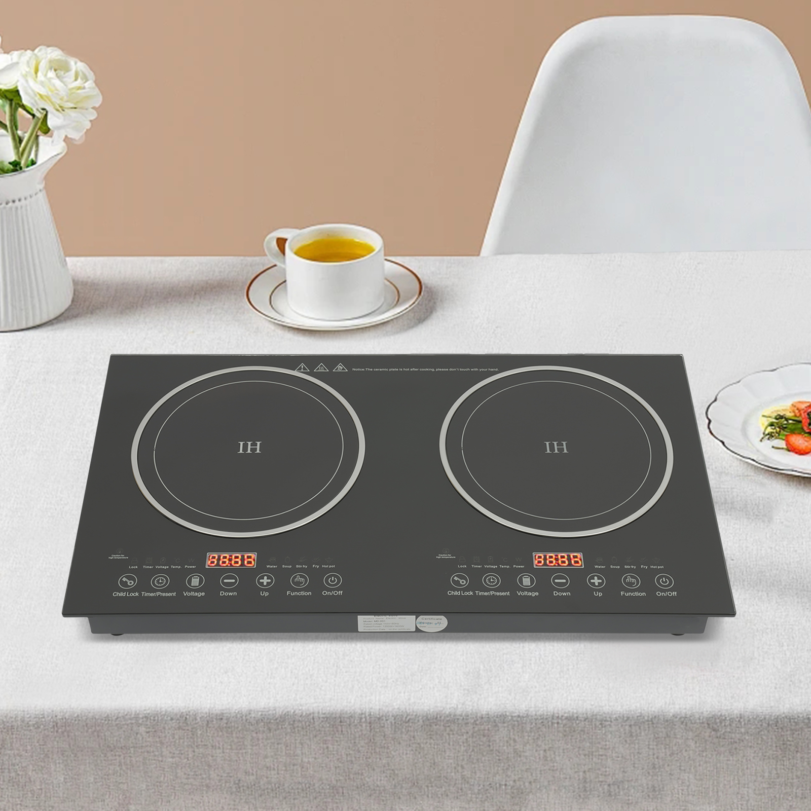 Portable Double Induction Cook - Induction Cooktop Portable 评论和价格