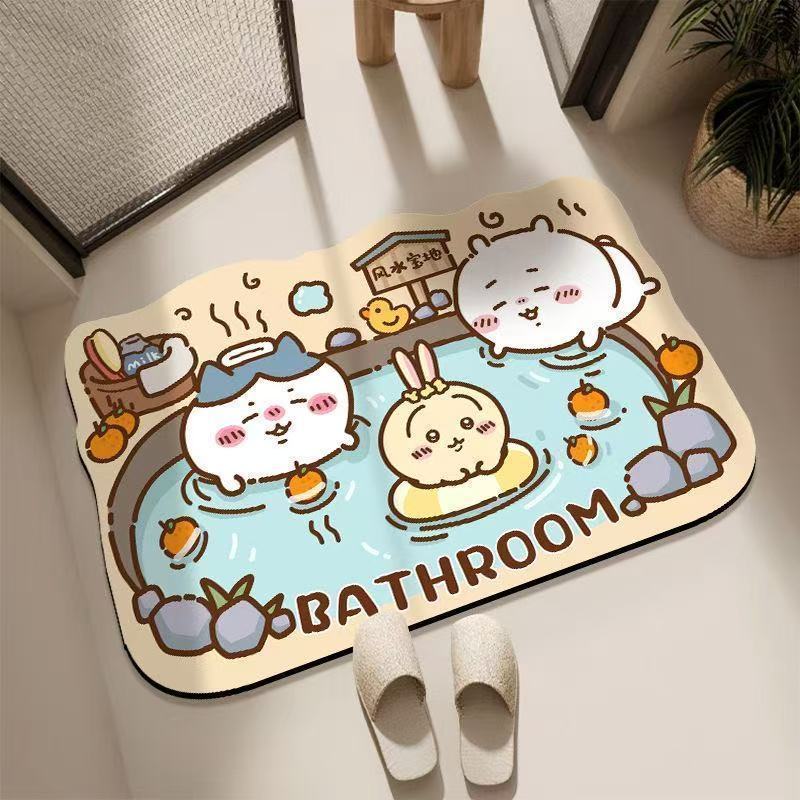 Chiikawa Floor Mat Quick-dryin - Kitchen Appliances Brand 评论和价格