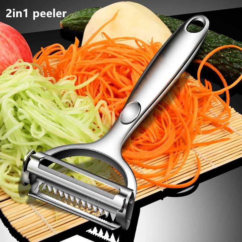 2in1 Stainless Steel Vegetable - Kitchen Appliances Japan 评论和价格