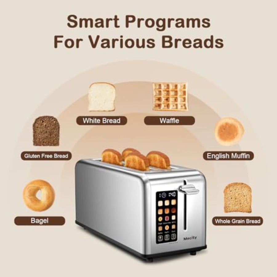 4 Slice Toaster Touch Screen 1 - Toaster 4 Slice 评论和价格