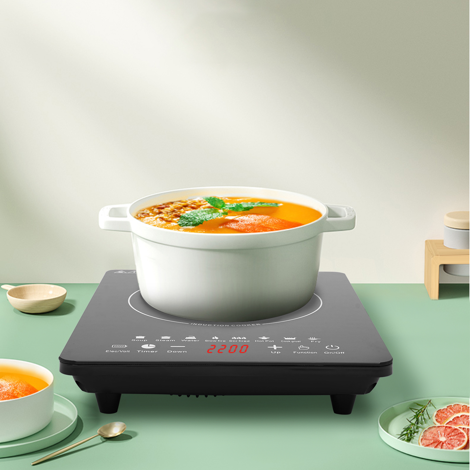750W Smart Portable Induction  - Induction Cooktop Portable 评论和价格