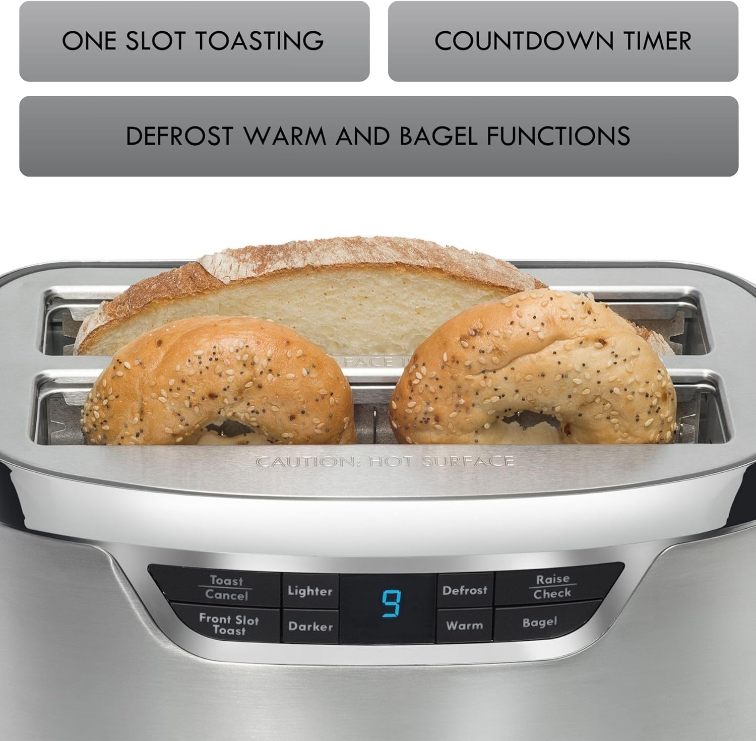 Commercial Kitchen Use, Stainl - Toaster 4 Slice 评论和价格
