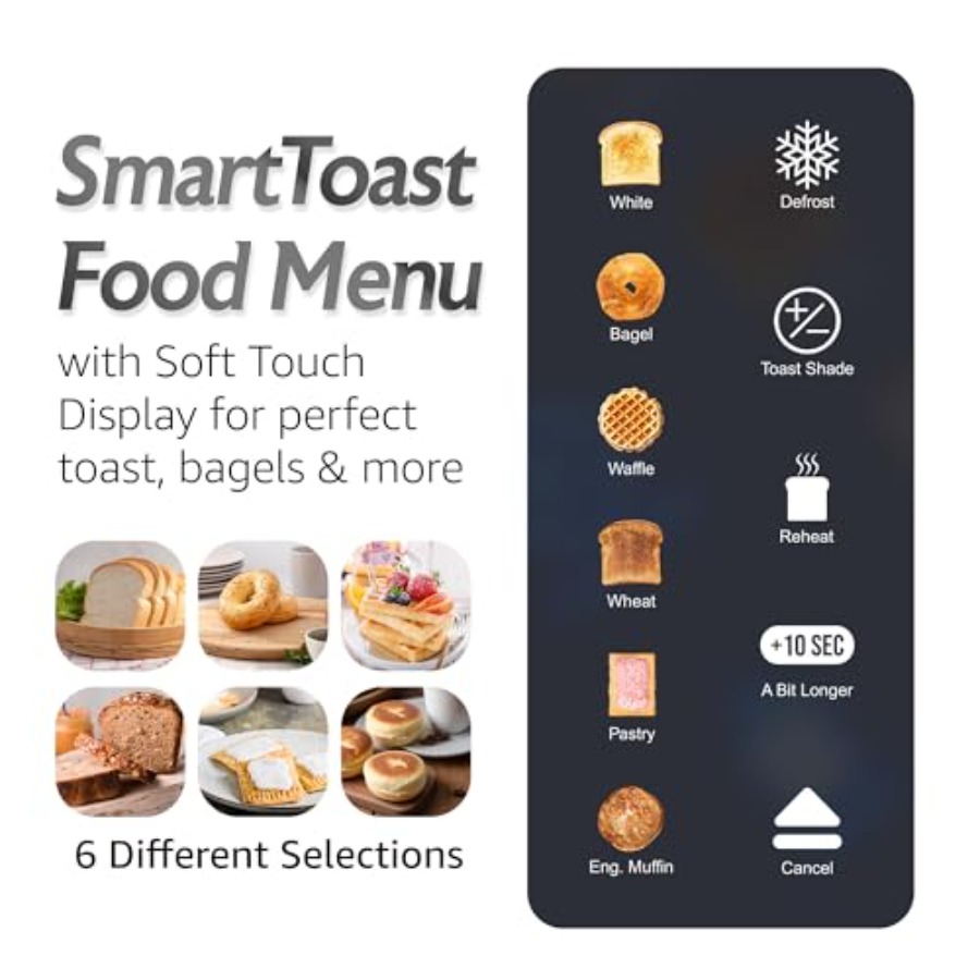 SmartToast Digital Long Slot 4 - Toaster 4 Slice 评论和价格