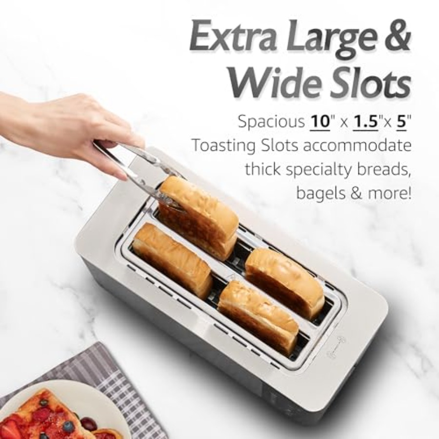 SmartToast Digital Long Slot 4 - Toaster 4 Slice 评论和价格