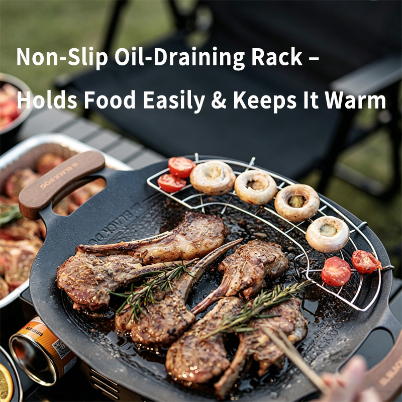 BLACKDOG Non-Stick BBQ Grill P - Induction Cooktop Portable 评论和价格