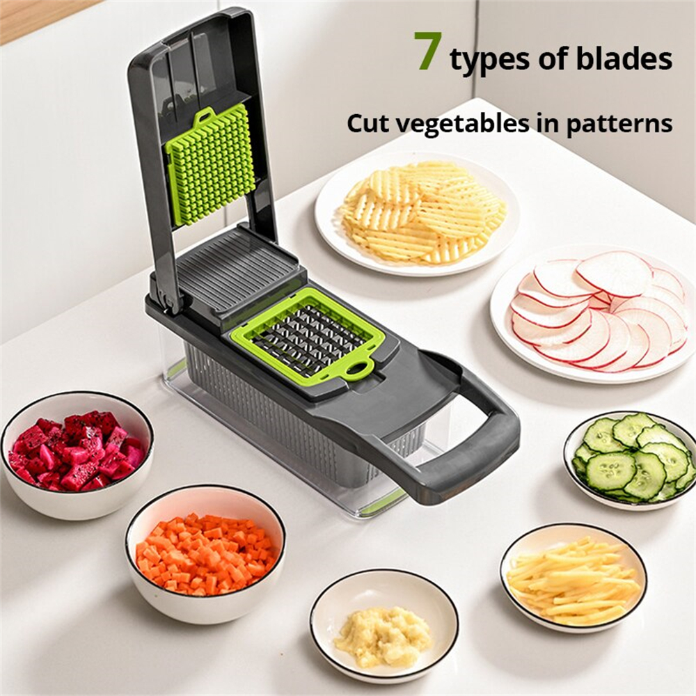 12/16pcs Vegetable Cutter Mult - Kitchen Appliances Japan 评论和价格