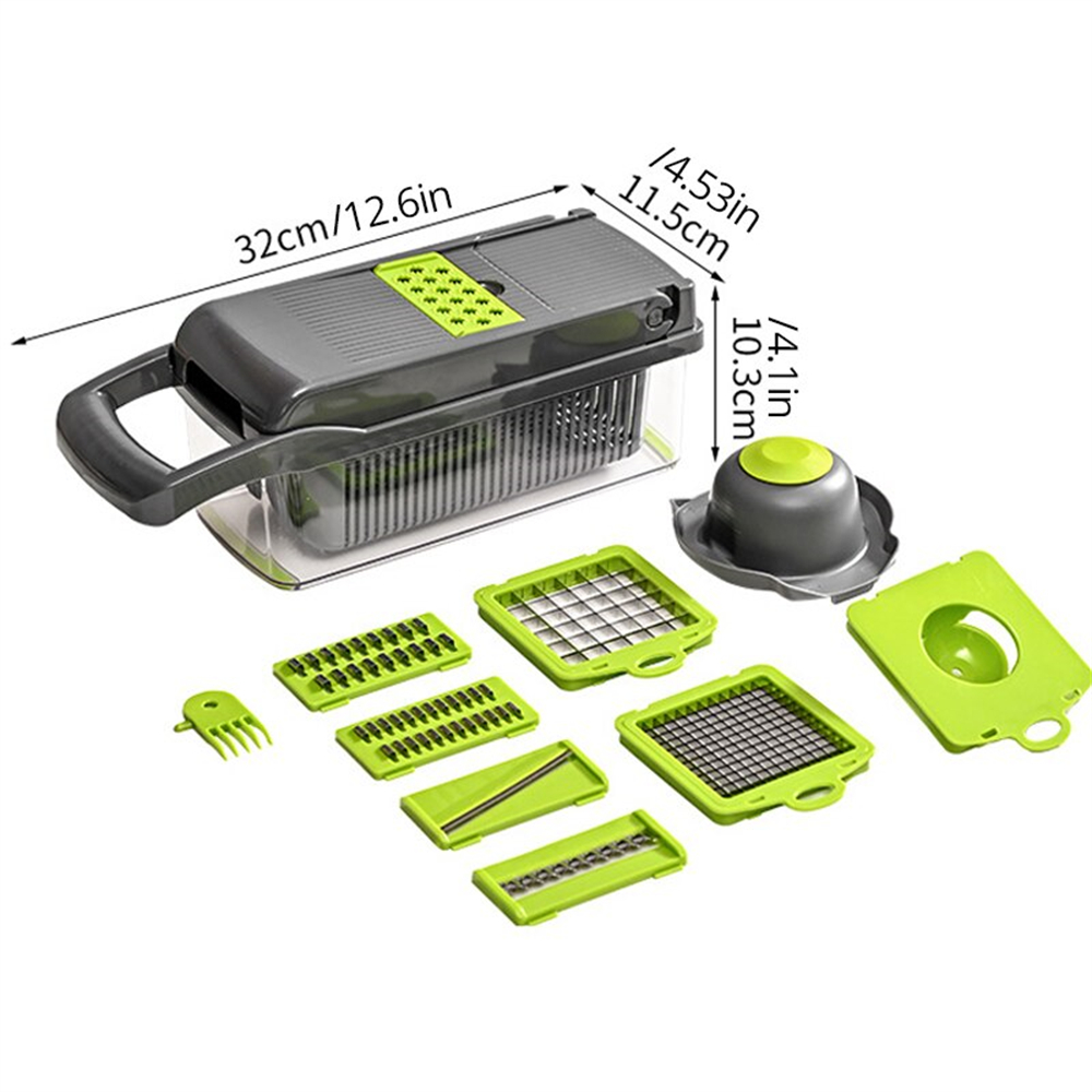 12/16pcs Vegetable Cutter Mult - Kitchen Appliances Japan 评论和价格