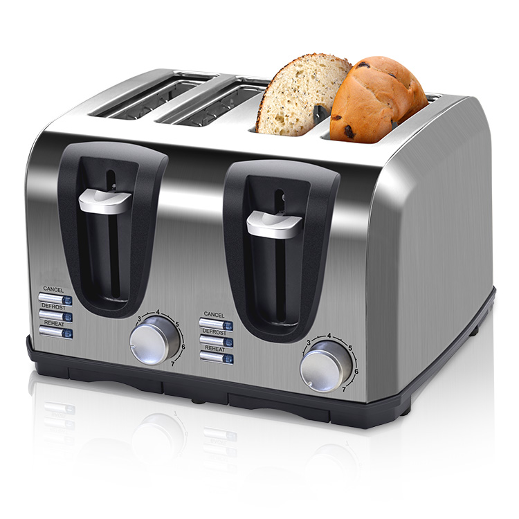 Retro Wide Slot Bagel Big Brea - Toaster 4 Slice 评论和价格
